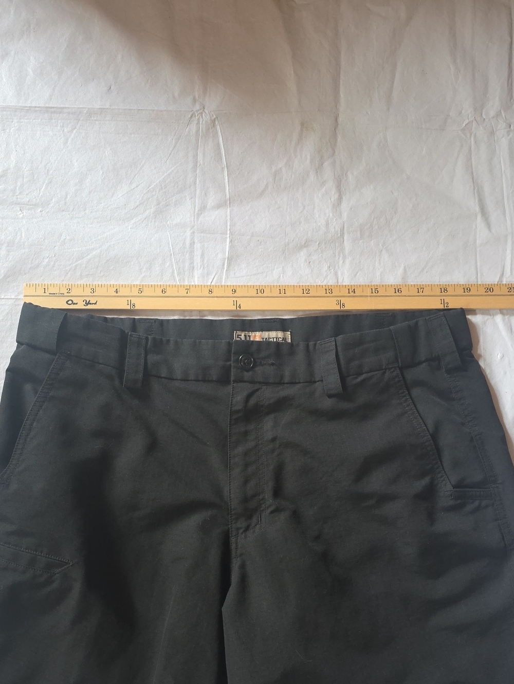 5.11 Tactical Men's Fast-Tac Urban 11" Shorts Ripstop Black 38 - Picture 5 of 8